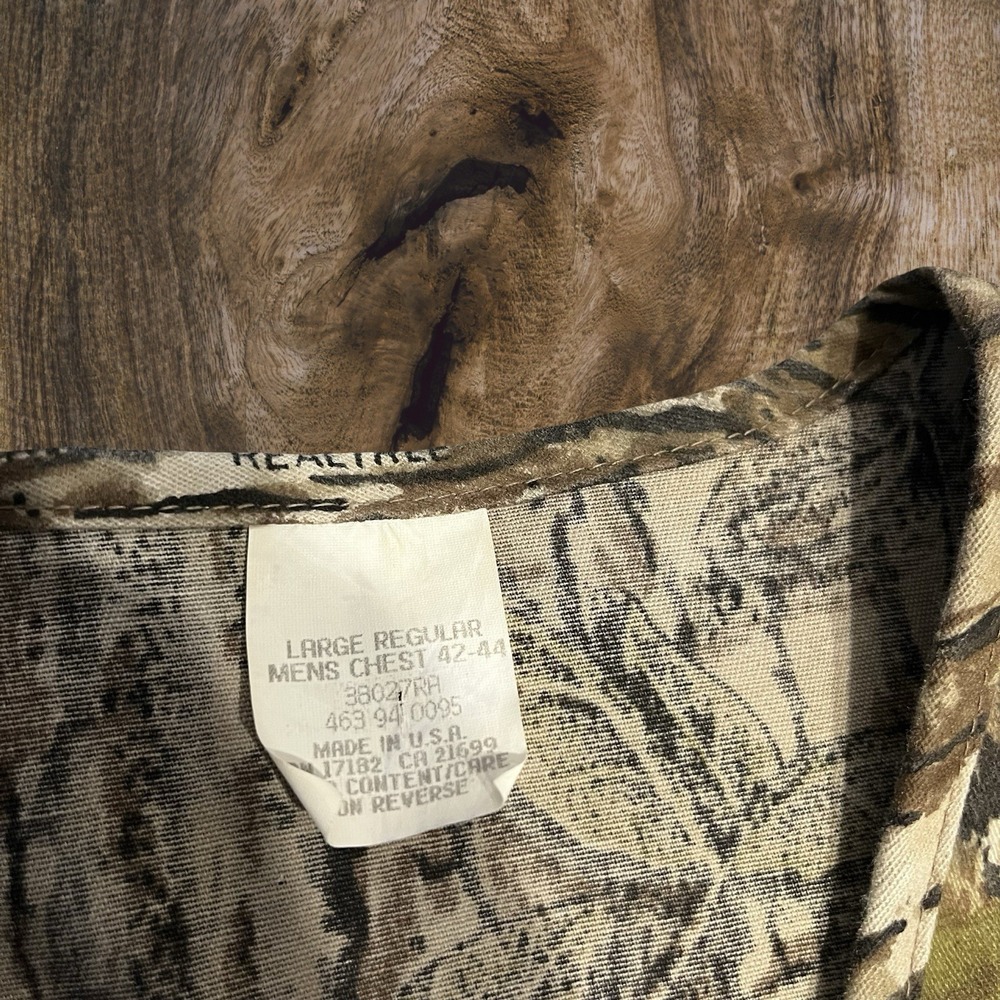 Vtg Walls Realtree Camo Vest Men's Large - Picture 5 of 5